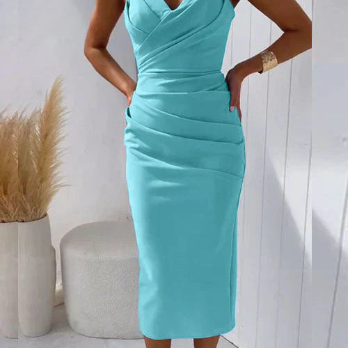 Nur™ | Backless Midi Dress