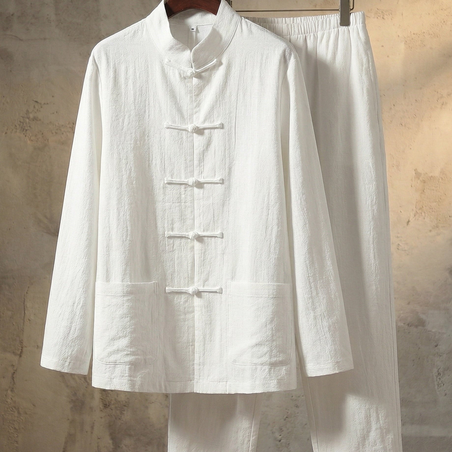 The Mandarin Linen Set