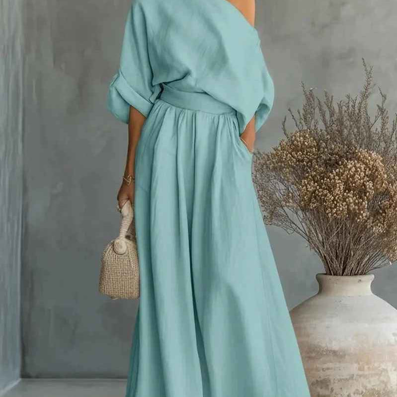 Sienna | Off Shoulder Tapered Set