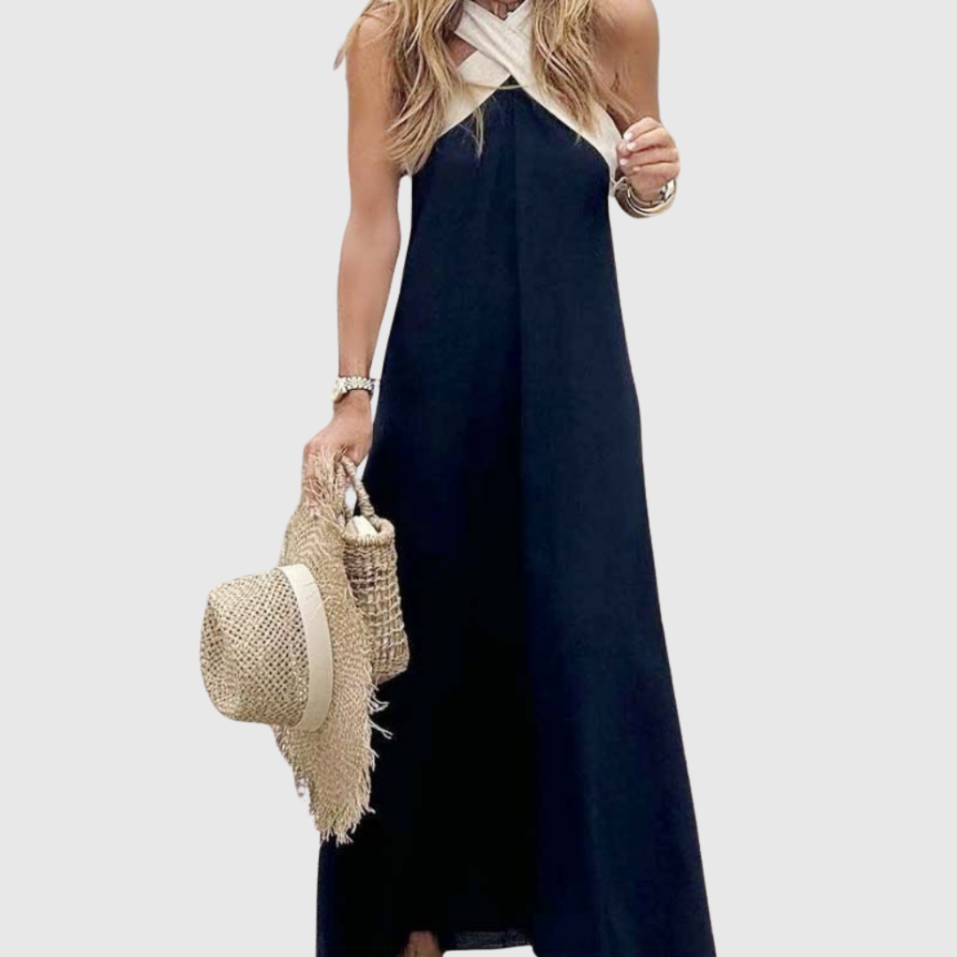 Orella | Cross Neck Dress