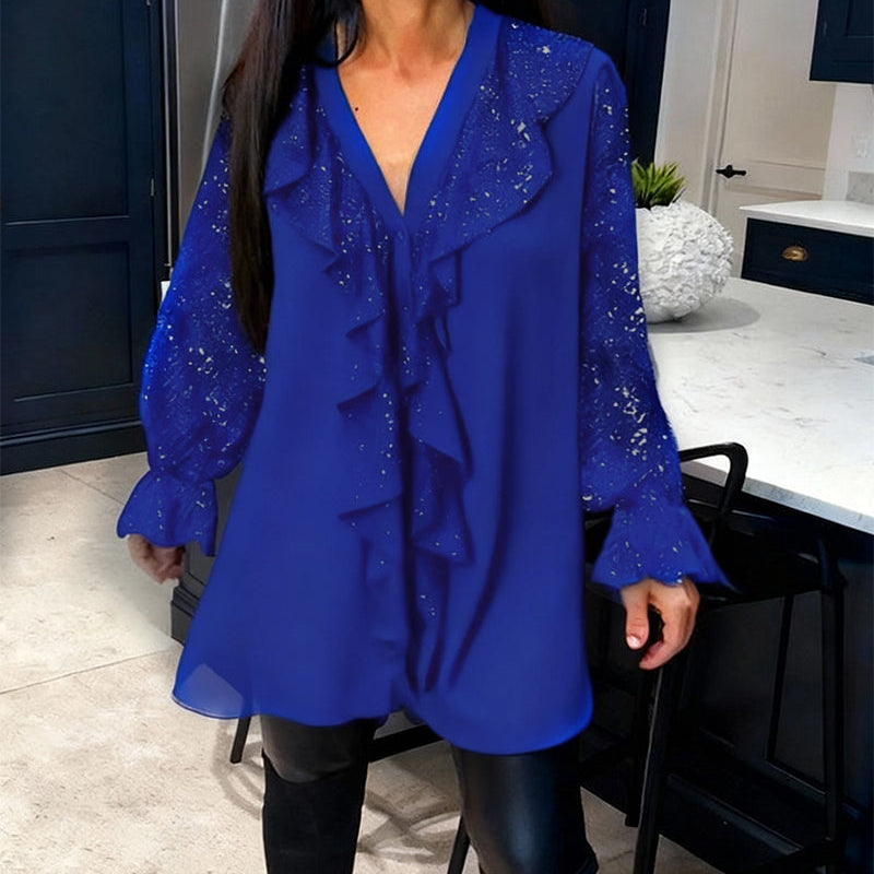 Nellie | Ruffled Top