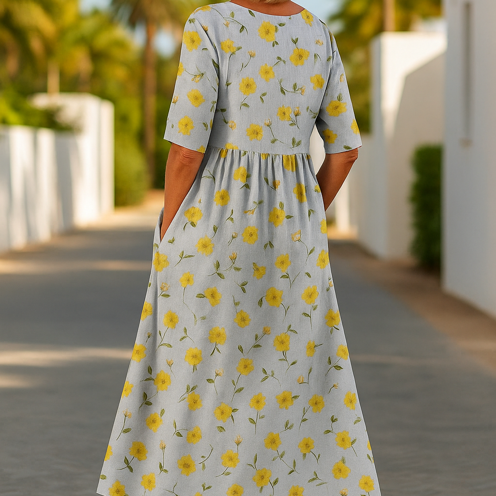 Lily | Midi Dress – Effortless Elegance