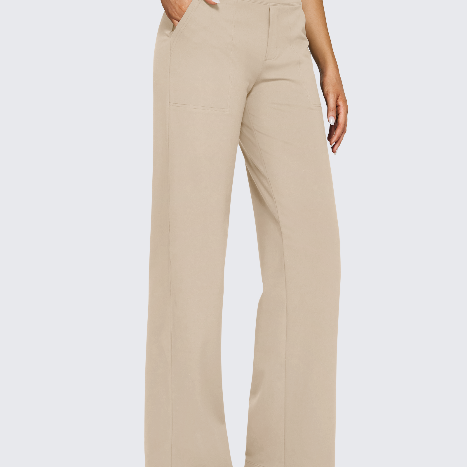 Eve | Loose High-Waist Business Casual Pants