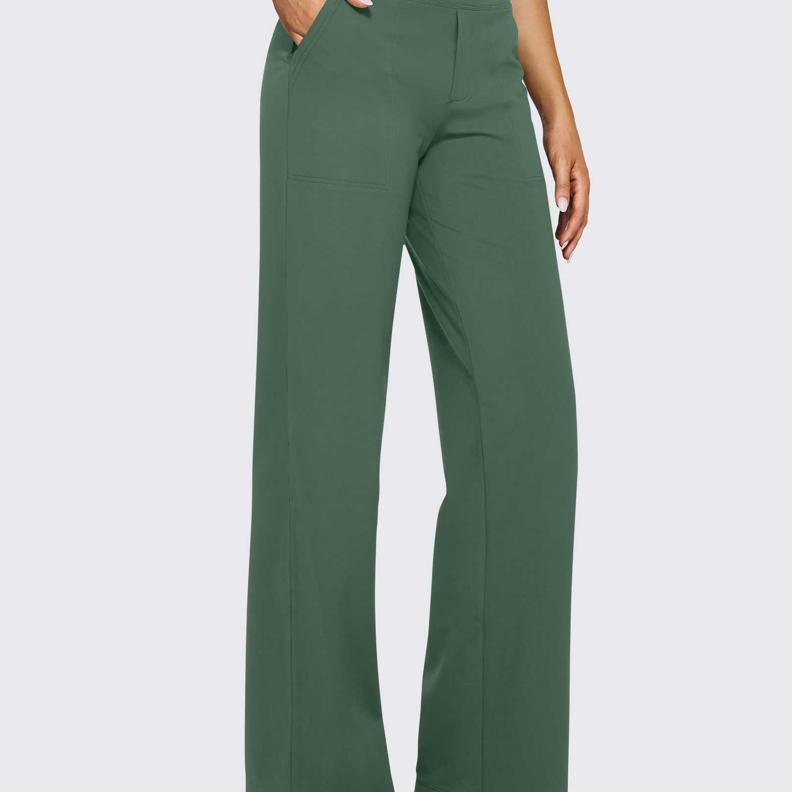 Eve | Loose High-Waist Business Casual Pants