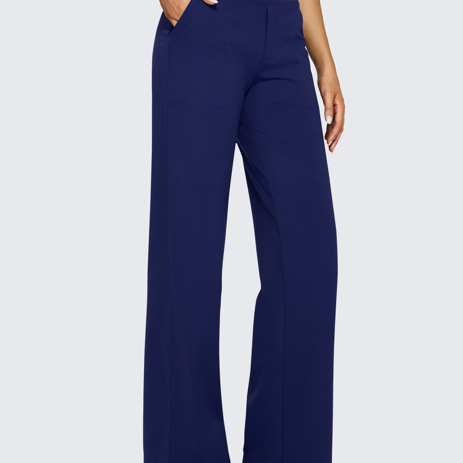 Eve | Loose High-Waist Business Casual Pants