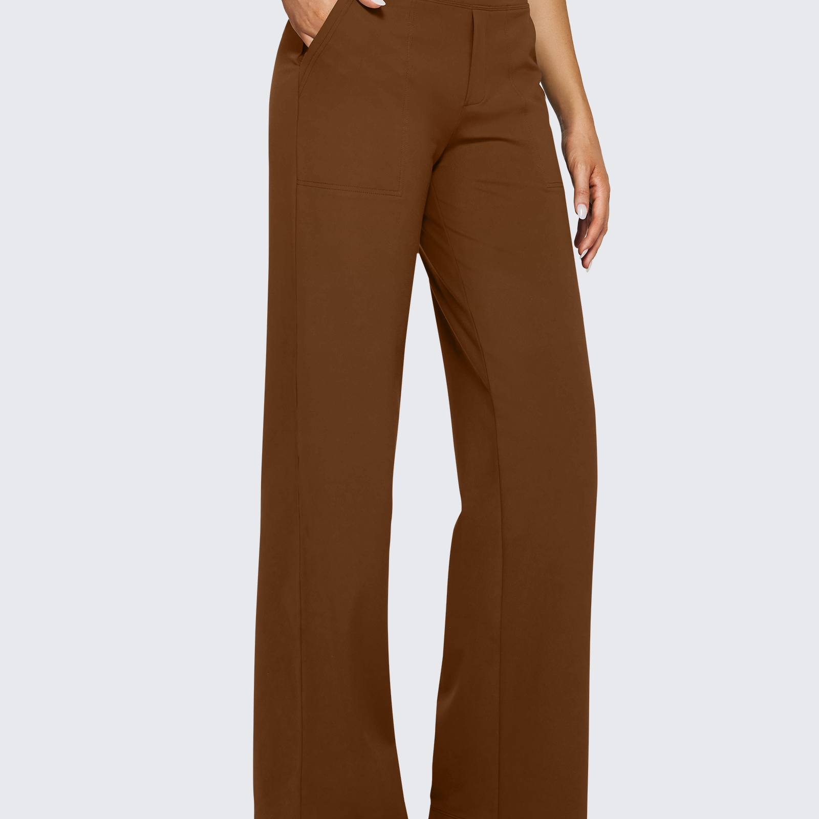 Eve | Loose High-Waist Business Casual Pants