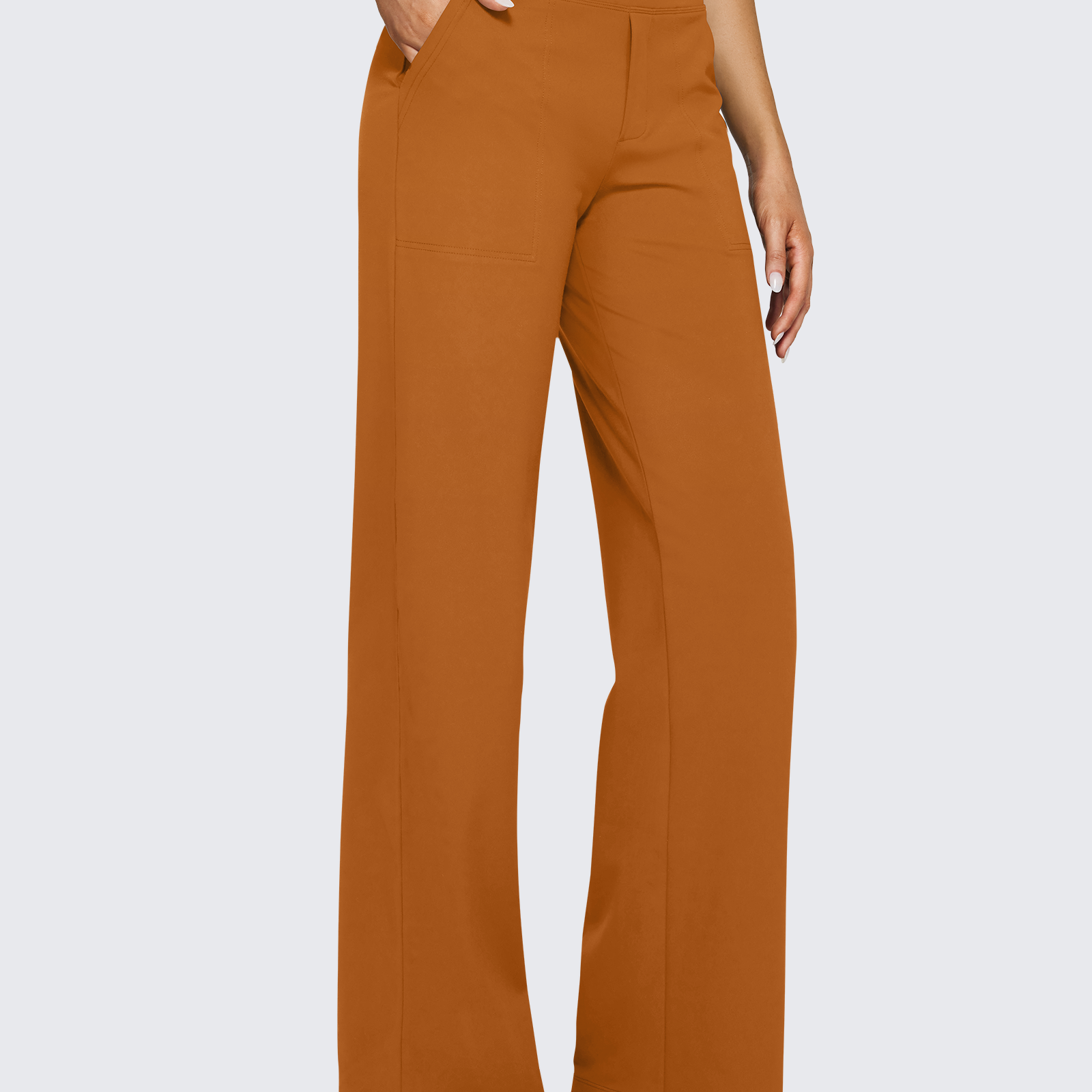 Eve | Loose High-Waist Business Casual Pants