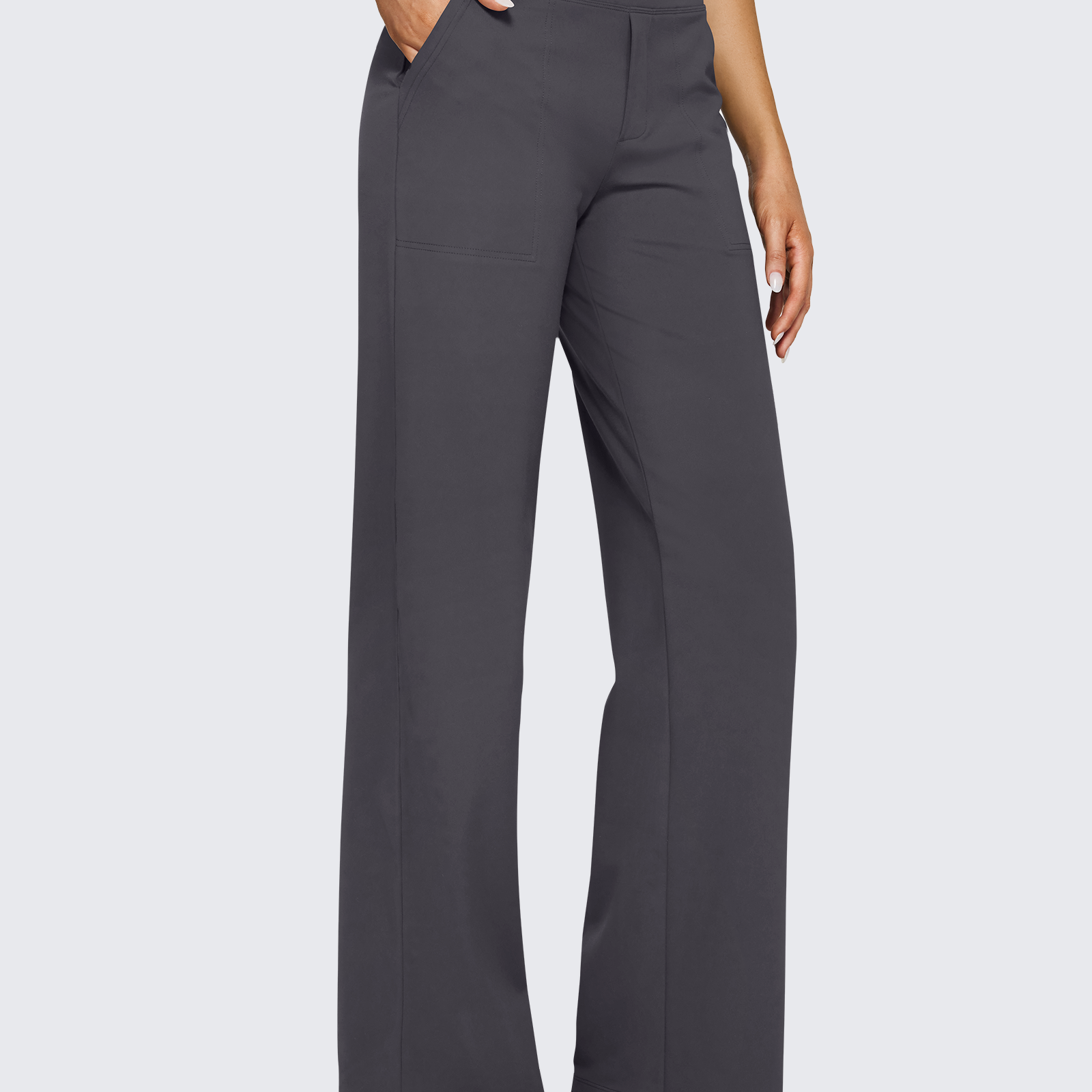 Eve | Loose High-Waist Business Casual Pants