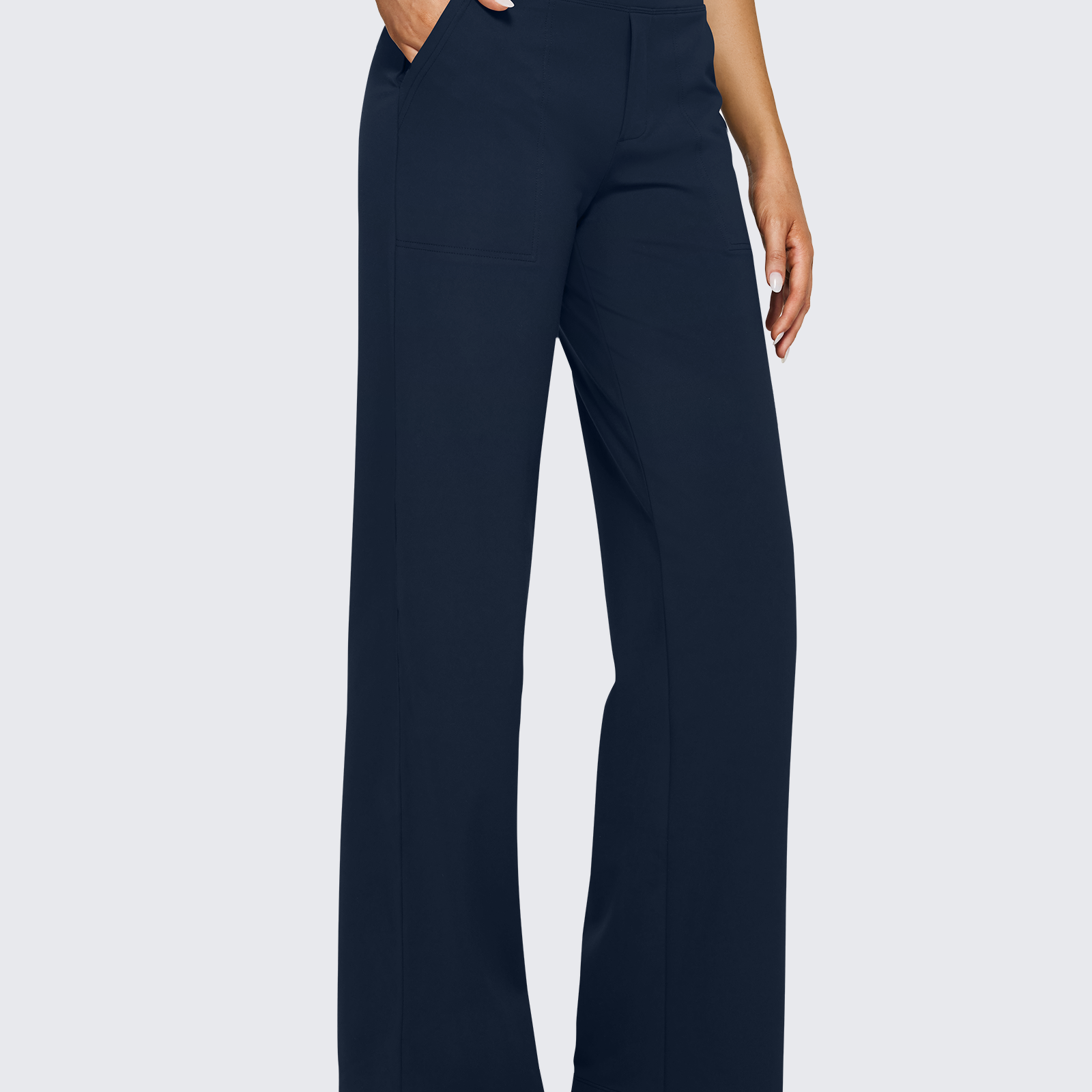 Eve | Loose High-Waist Business Casual Pants