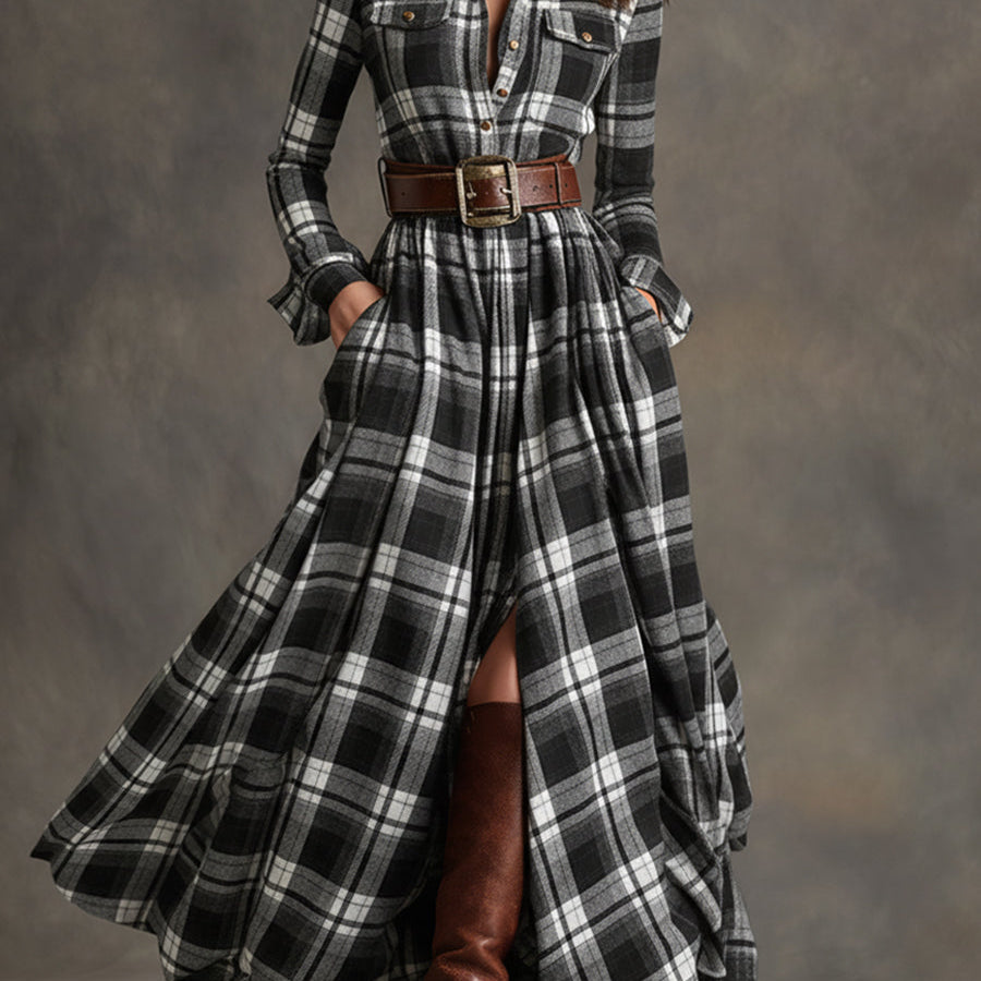 Harriet | Belted Shirt Dress