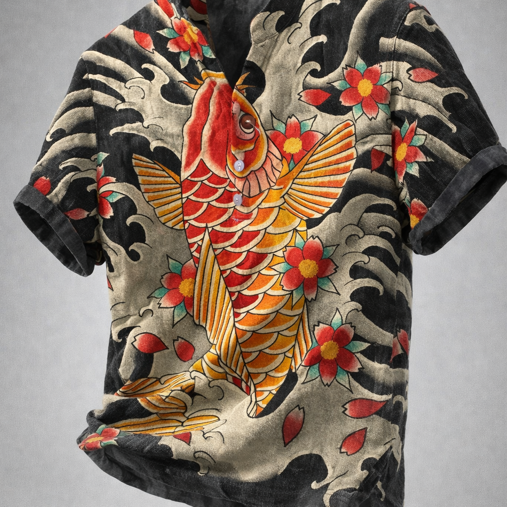 Koi Henley Shirt