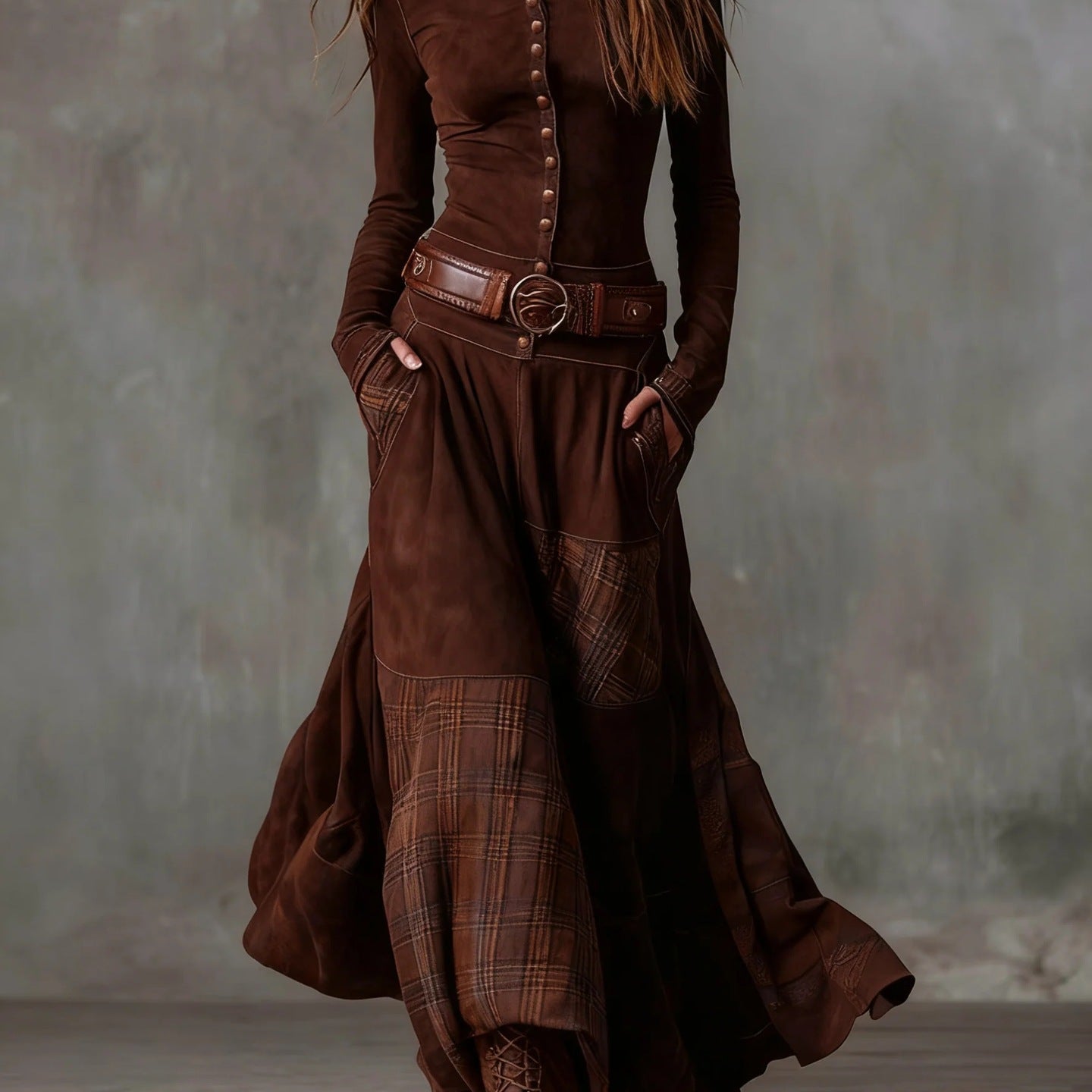 Sarah | Patchwork Dress