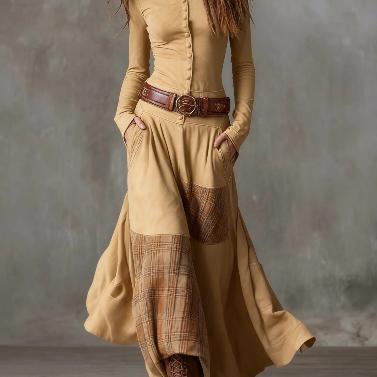 Sarah | Patchwork Dress