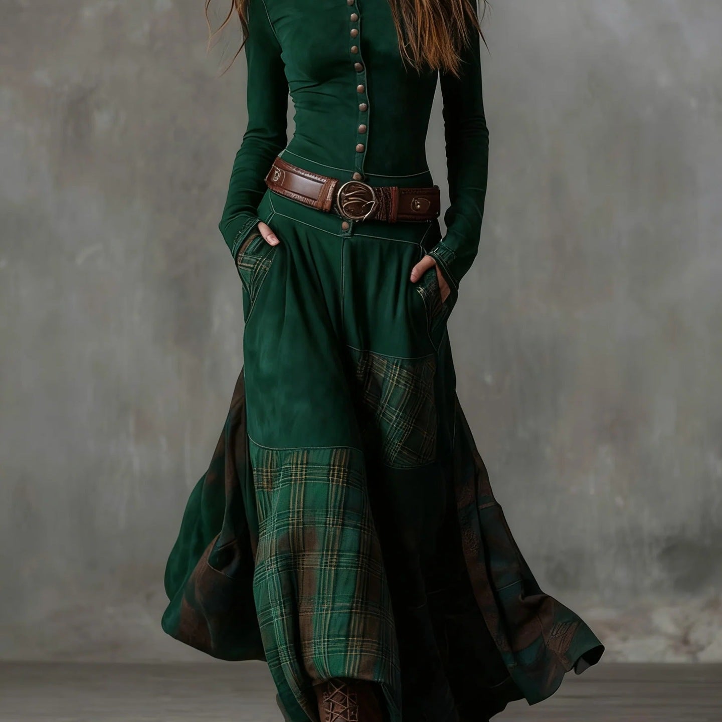 Sarah | Patchwork Dress
