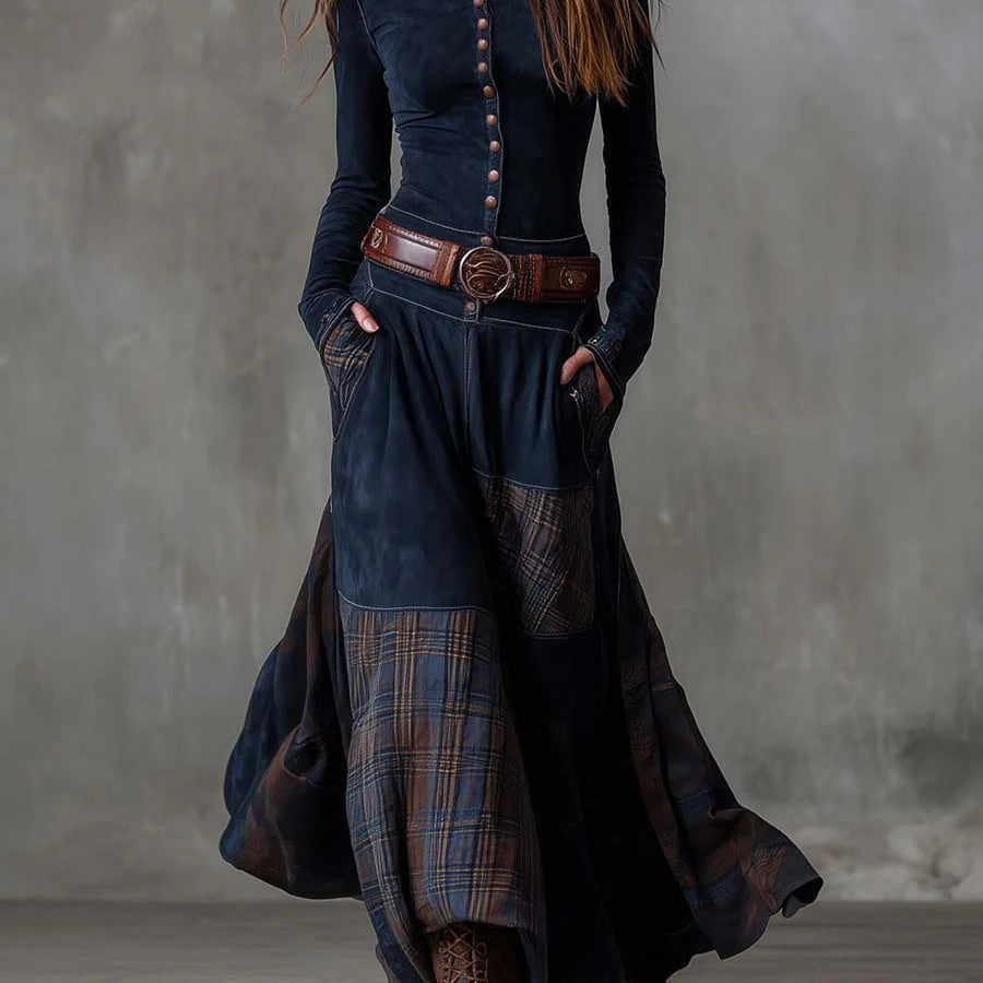 Sarah | Patchwork Dress