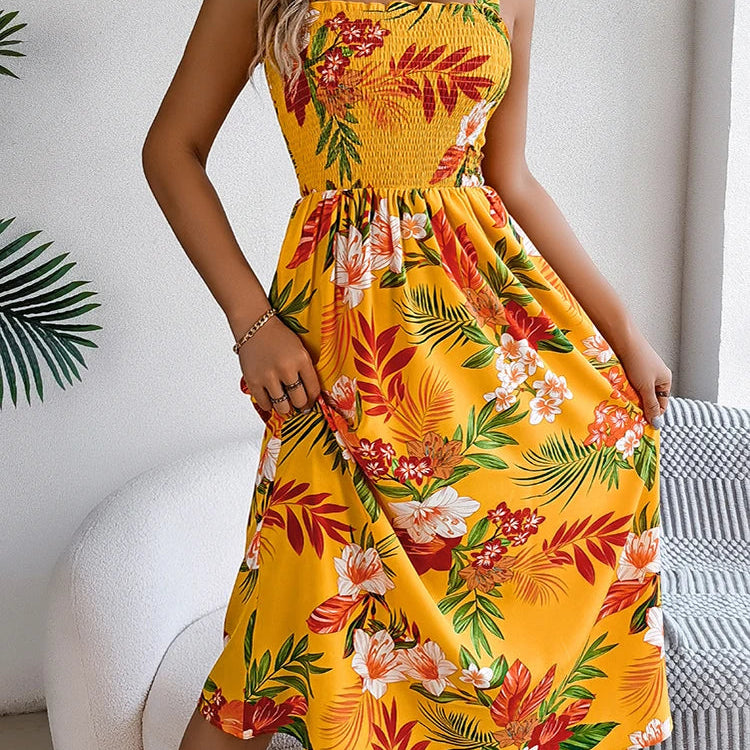 Laurie Floral Midi Dress