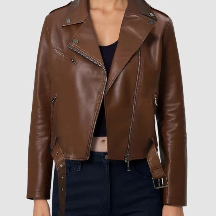 Brooklyn Leather Rider Jacket