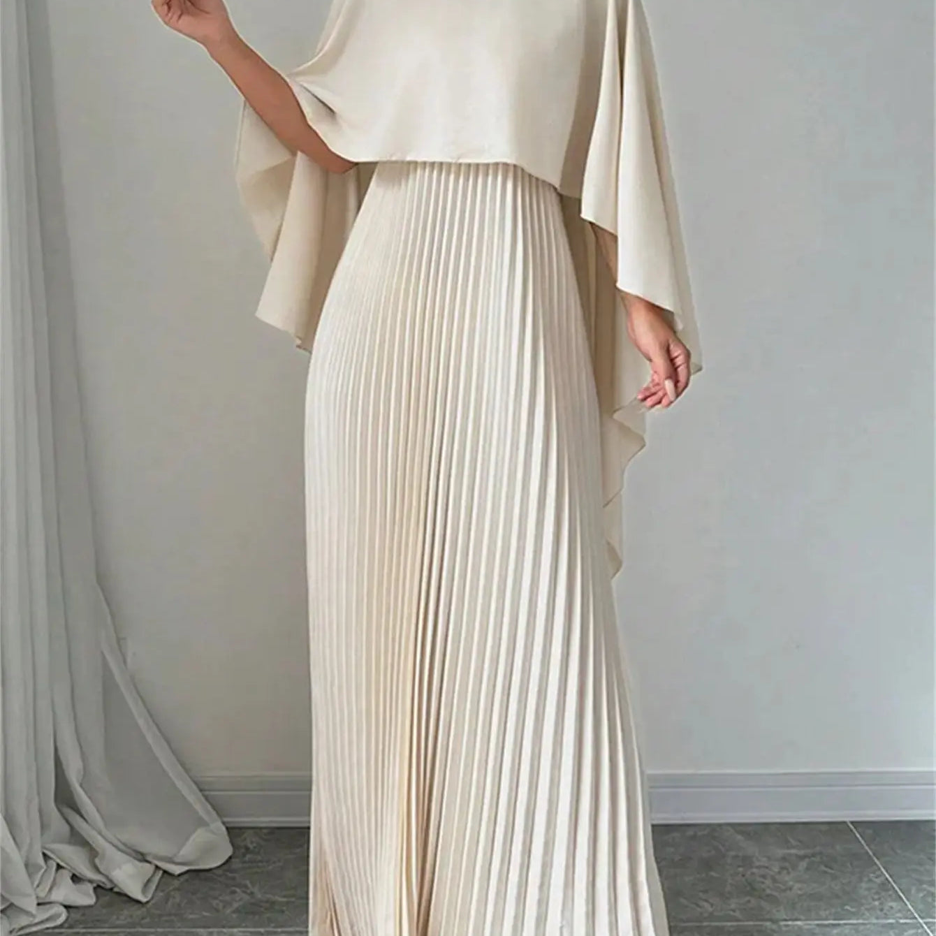 Lilach™ | Batwing Sleeve Dress