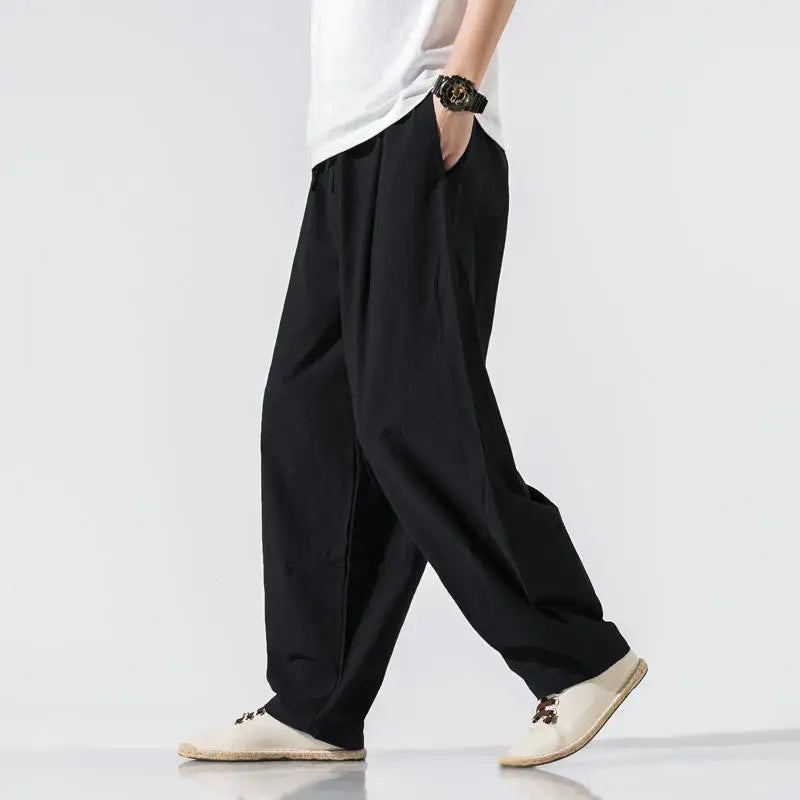 Kevera Cotton Linen Trousers