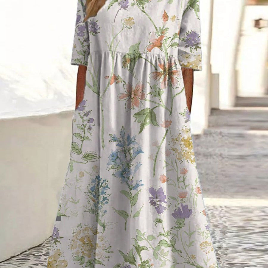 Clara | Relaxed Midi Dress