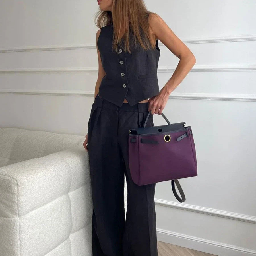 Paloma Linen Trouser Set