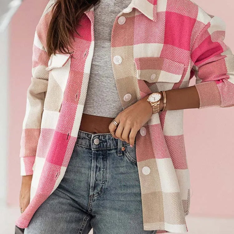 Plaid Wonder Shacket