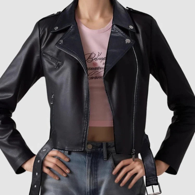 Brooklyn Leather Rider Jacket