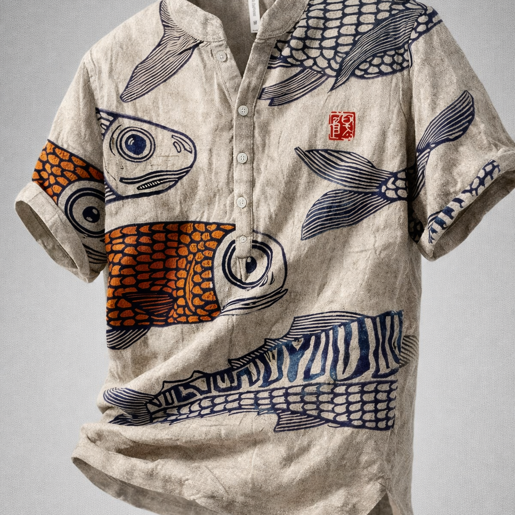 Koi Henley Shirt