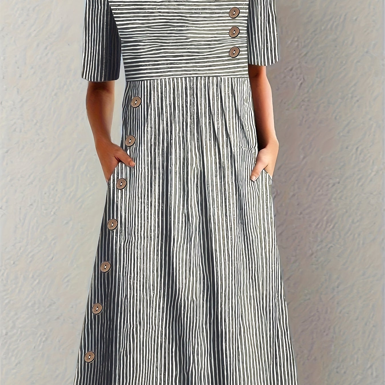 Belle | Striped Summer Dress