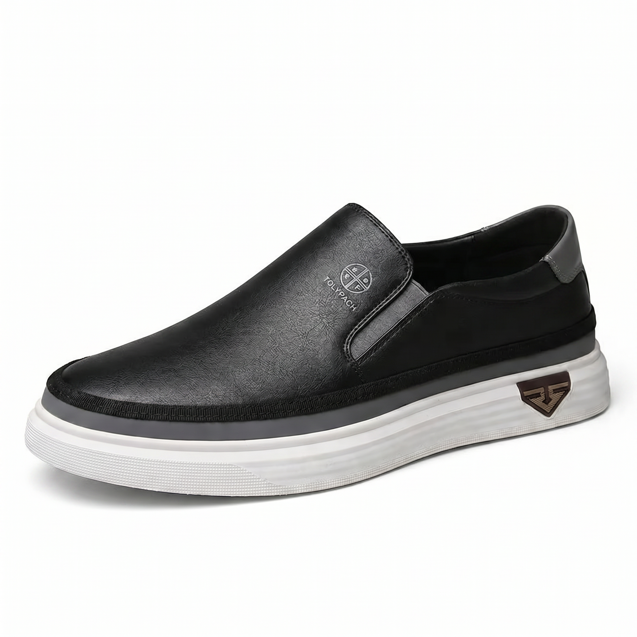 TONIO – Men’s Leather Slip-On Sneakers