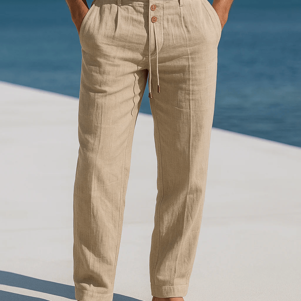 Sebastian | Relaxed Linen Trousers