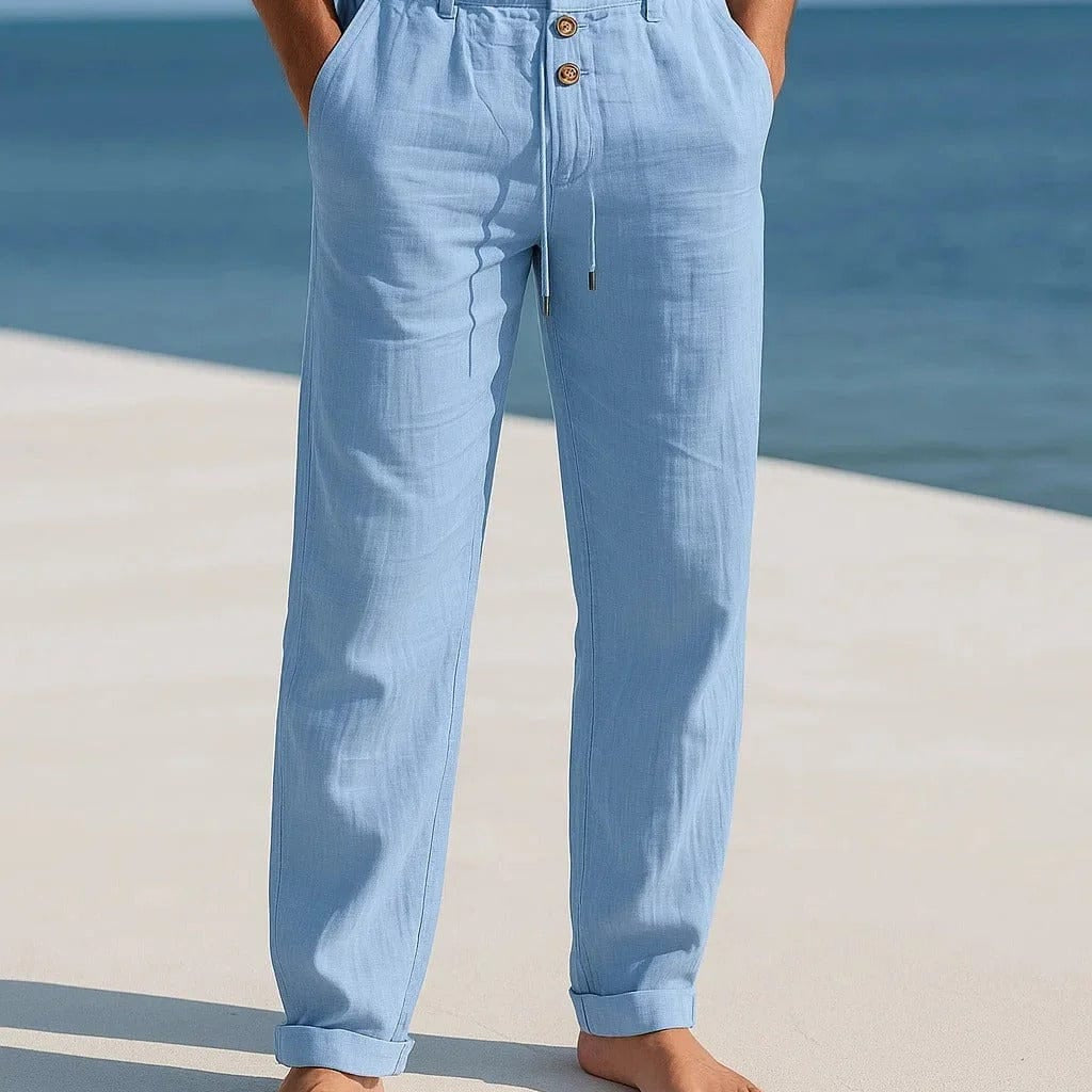 Sebastian | Relaxed Linen Trousers