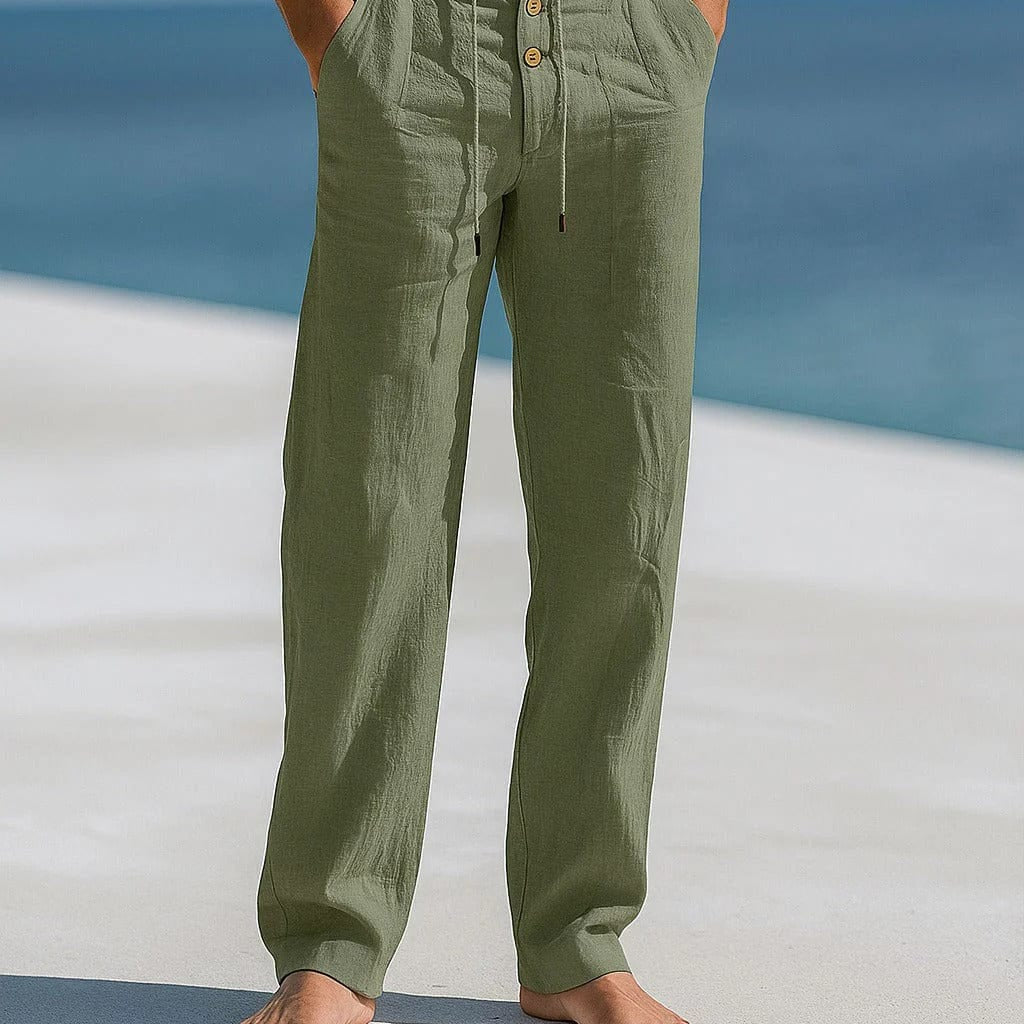 Sebastian | Relaxed Linen Trousers