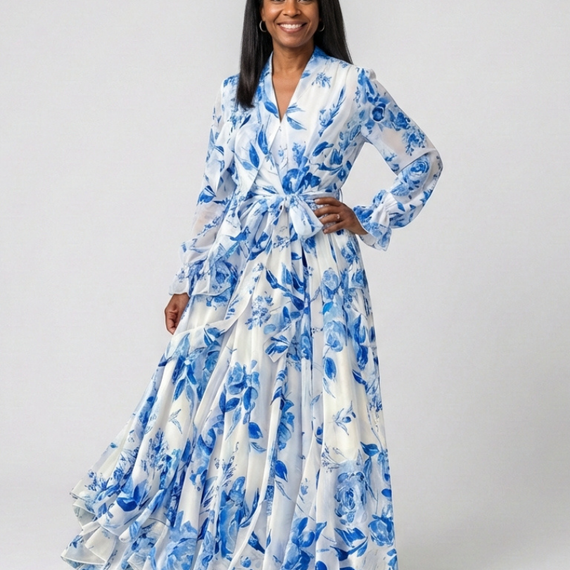 Claire | Flattering Wrap Design With Comfort